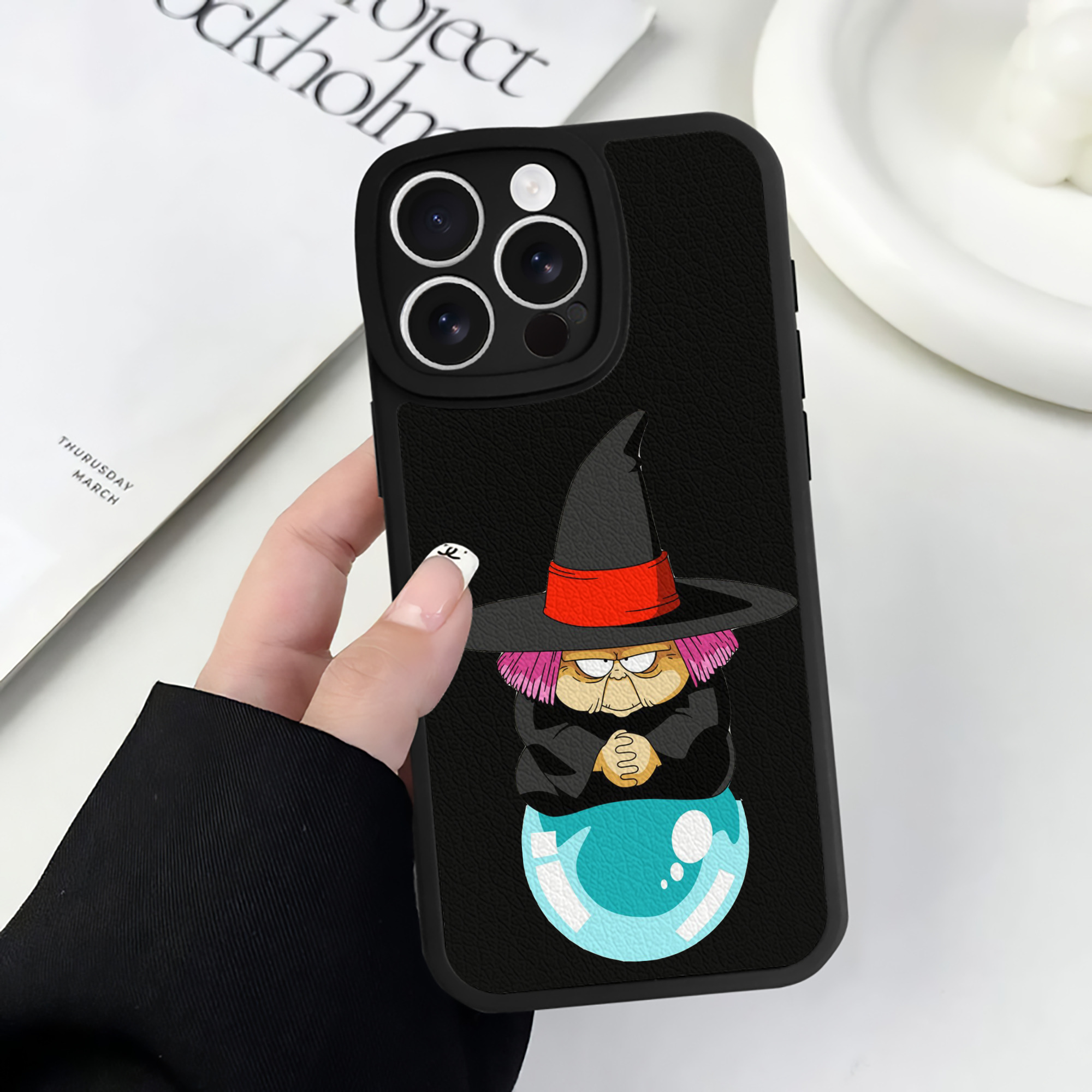 （画像用） ドラゴンボール DRAGON BALL 【iPhone 16シリーズ対応】シリコンスマホケース（レザー調） 材質：シリコン